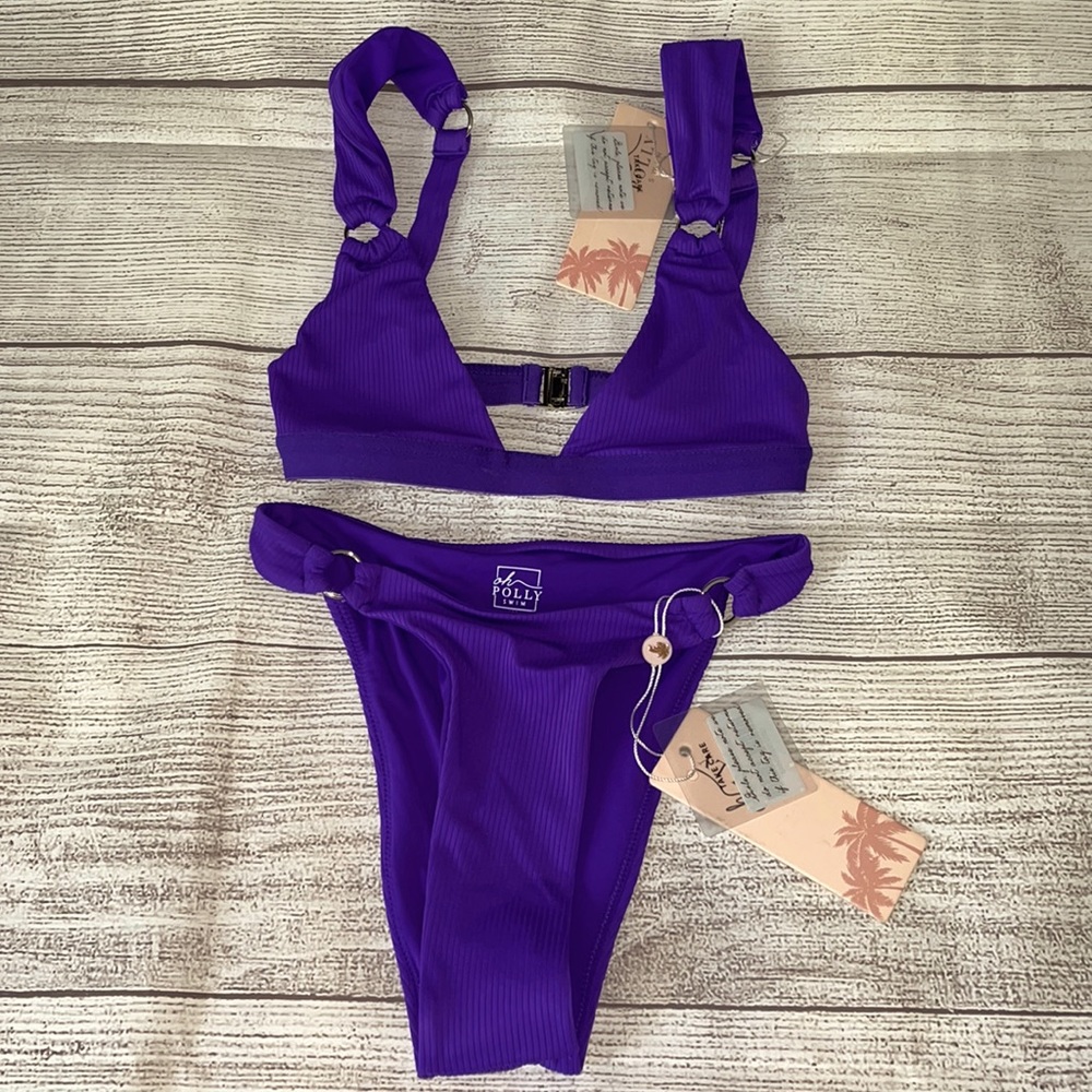 NWT Oh Polly Triangle Bikini Set